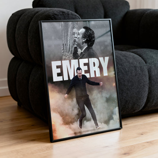Unai Emery - Aston Villa Poster