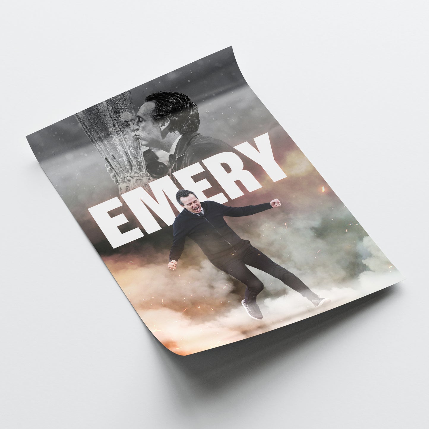 Unai Emery - Aston Villa Poster
