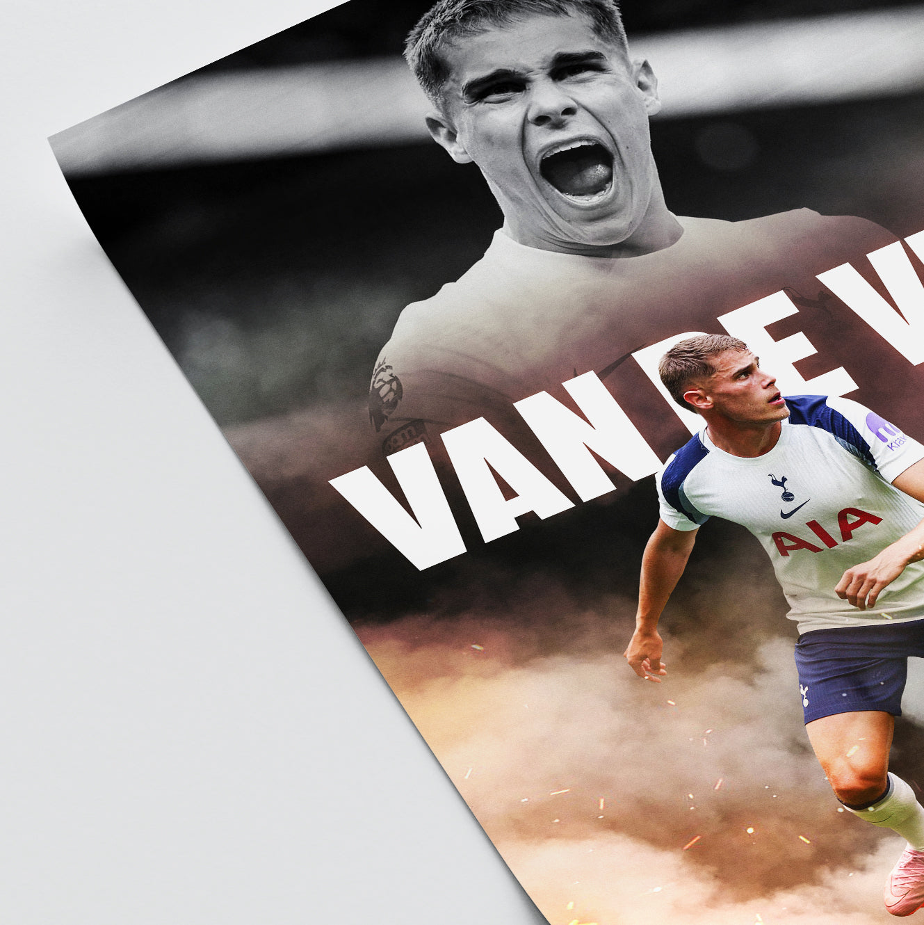 Micky van de Ven - Spurs Poster