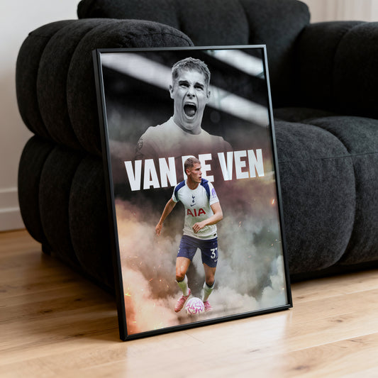 Micky van de Ven - Spurs Poster