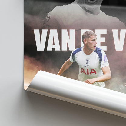 Micky van de Ven - Spurs Poster