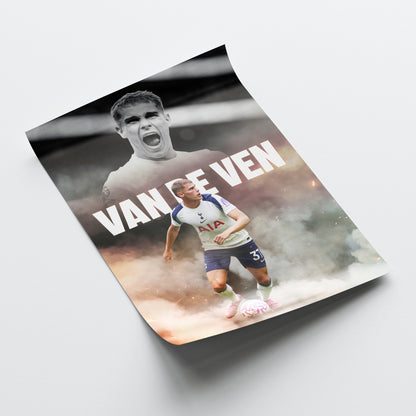 Micky van de Ven - Spurs Poster