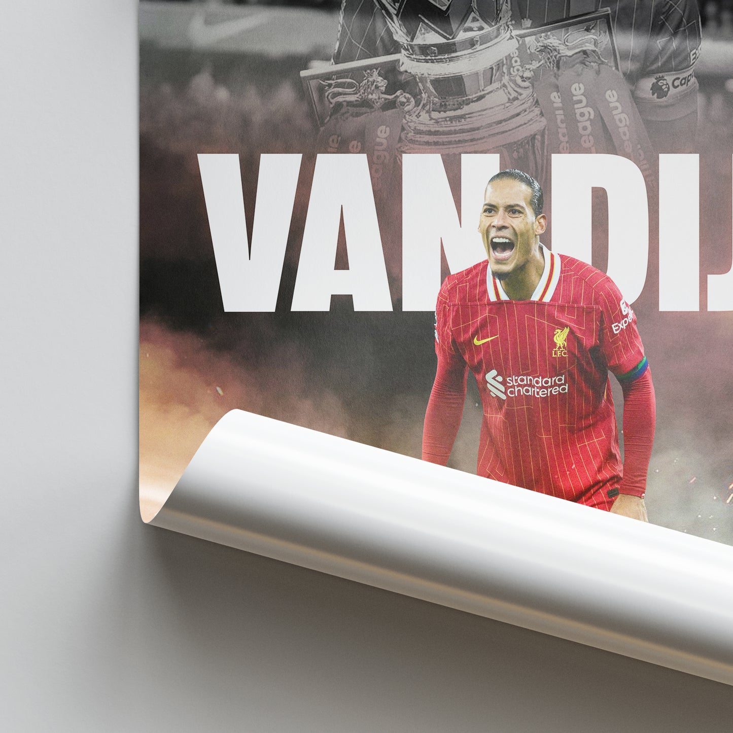 Virgil van Dijk - Liverpool Poster