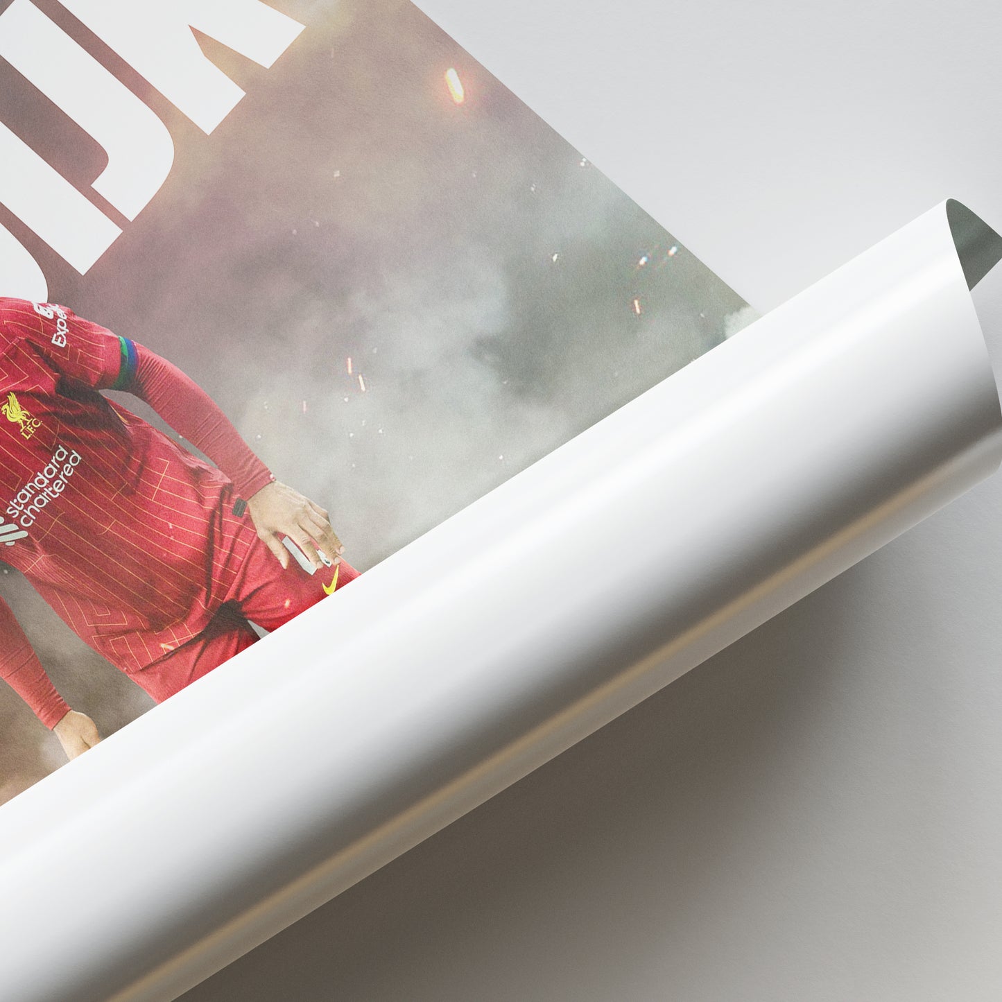 Virgil van Dijk - Liverpool Poster