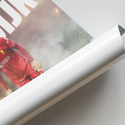 Virgil van Dijk - Liverpool Poster