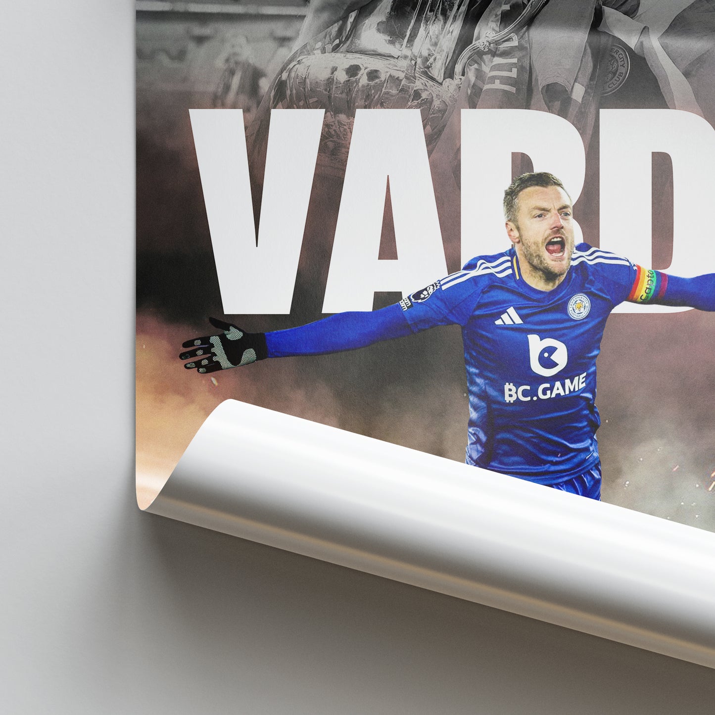 Jamie Vardy - Leicester City Poster