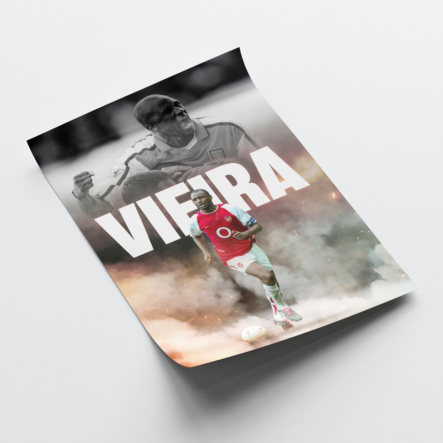 Patrick Vieira - Arsenal Poster