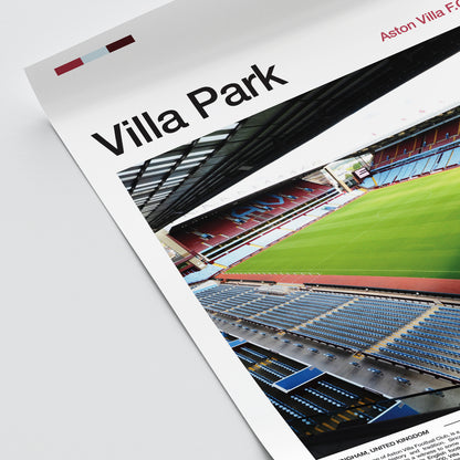 Villa Park - Stadium Poster