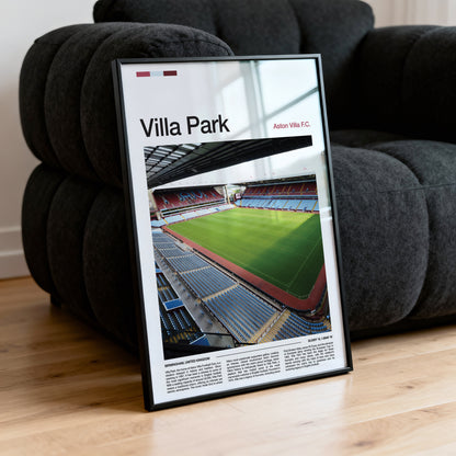 Villa Park - Stadium Poster