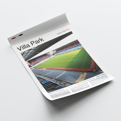 Villa Park - Stadium Poster