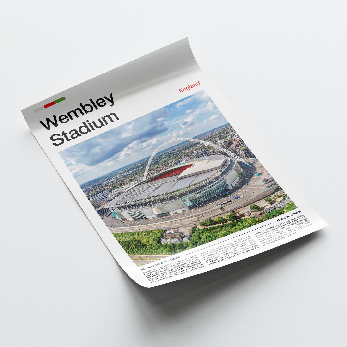 Wembley - Stadium Poster