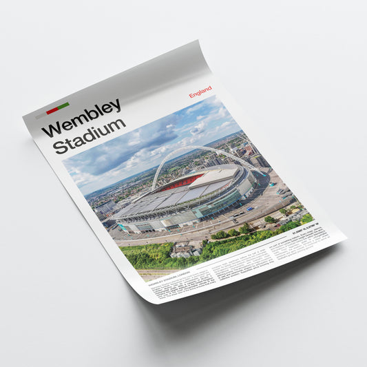 Wembley - Stadium Poster
