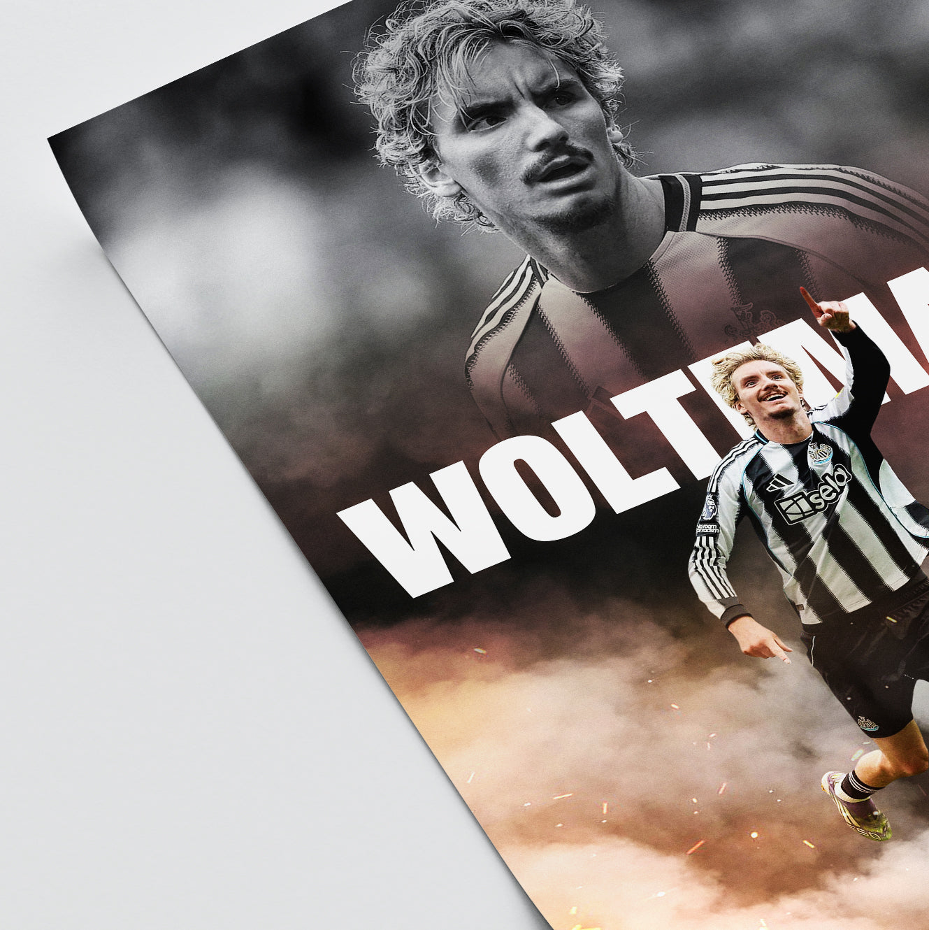 Nick Woltemade - Newcastle United Poster