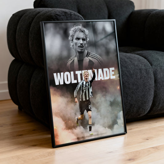 Nick Woltemade - Newcastle United Poster