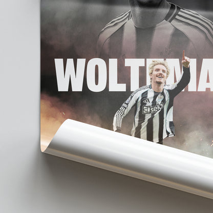 Nick Woltemade - Newcastle United Poster