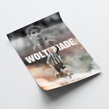 Nick Woltemade - Newcastle United Poster