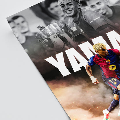 Lamine Yamal - Barcelona Poster