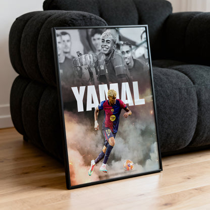 Lamine Yamal - Barcelona Poster