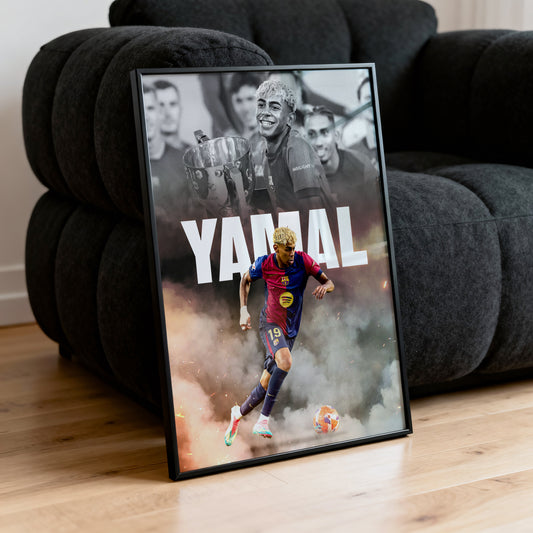 Lamine Yamal - Barcelona Poster