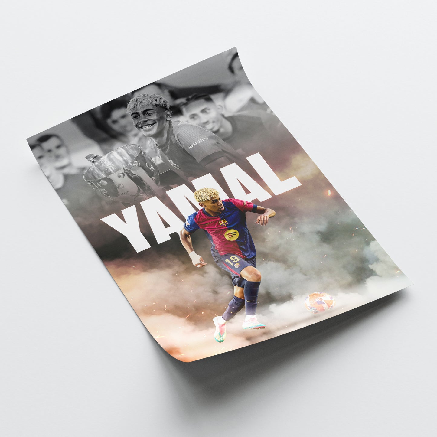Lamine Yamal - Barcelona Poster