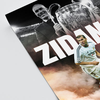 Zinedine Zidane - Real Madrid Poster