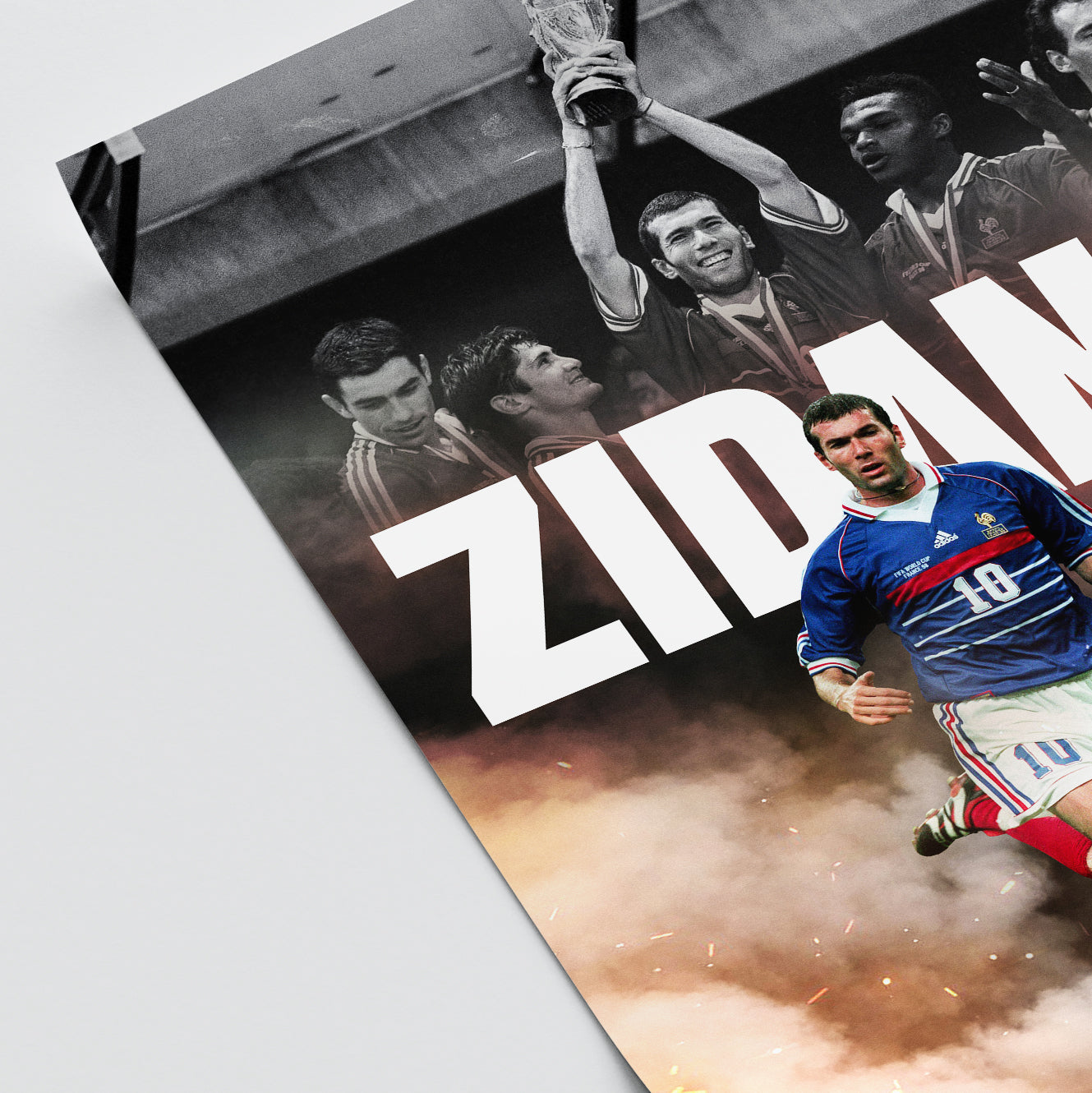 Zinedine Zidane - France Poster