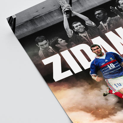 Zinedine Zidane - France Poster