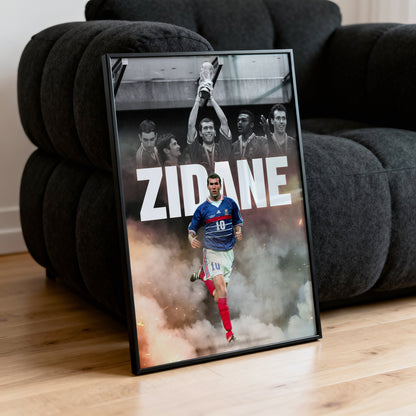 Zinedine Zidane - France Poster