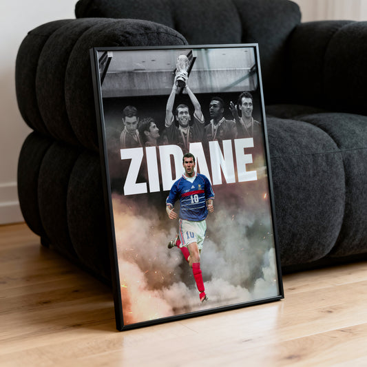 Zinedine Zidane - France Poster