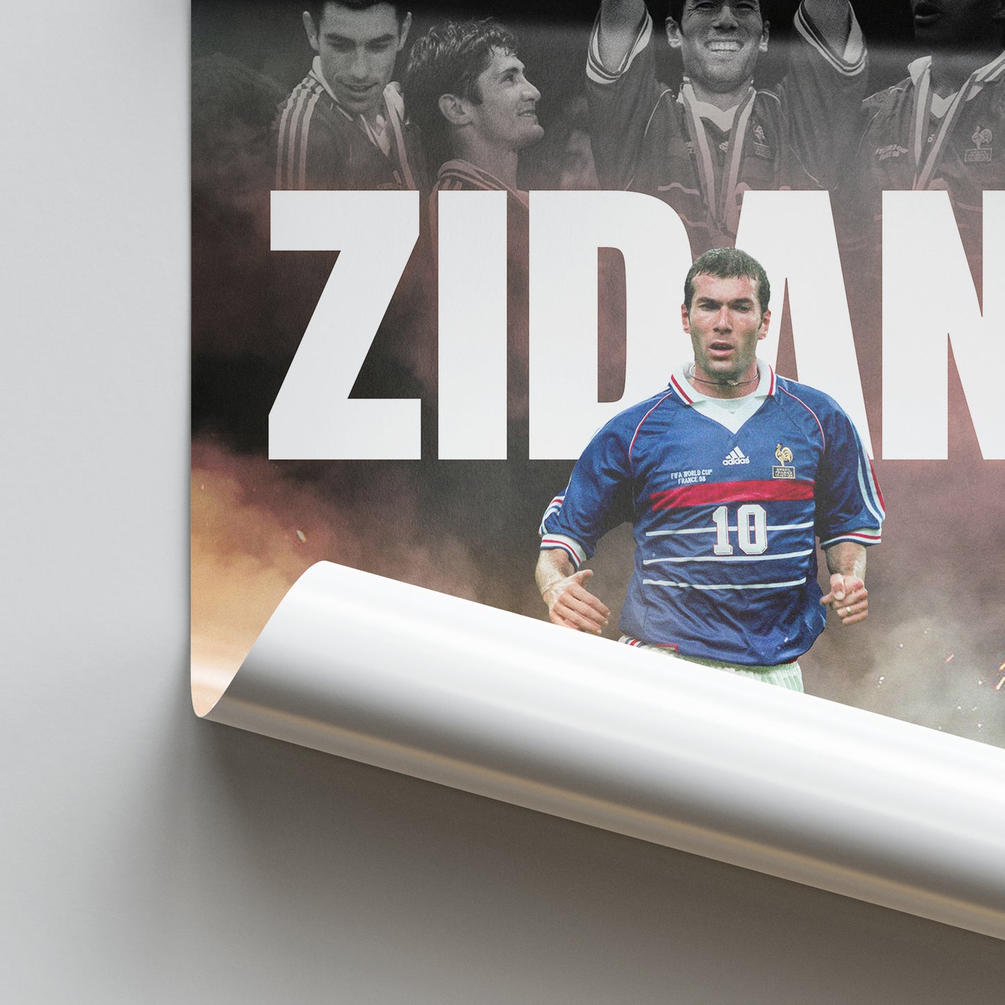 Zinedine Zidane - France Poster