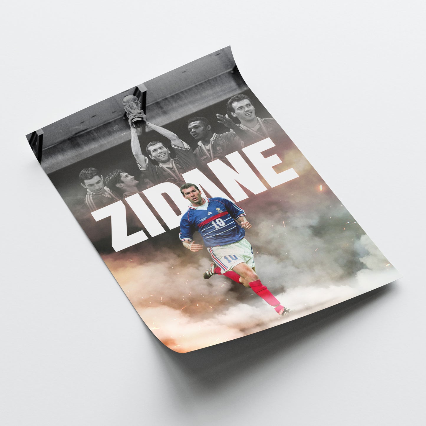 Zinedine Zidane - France Poster