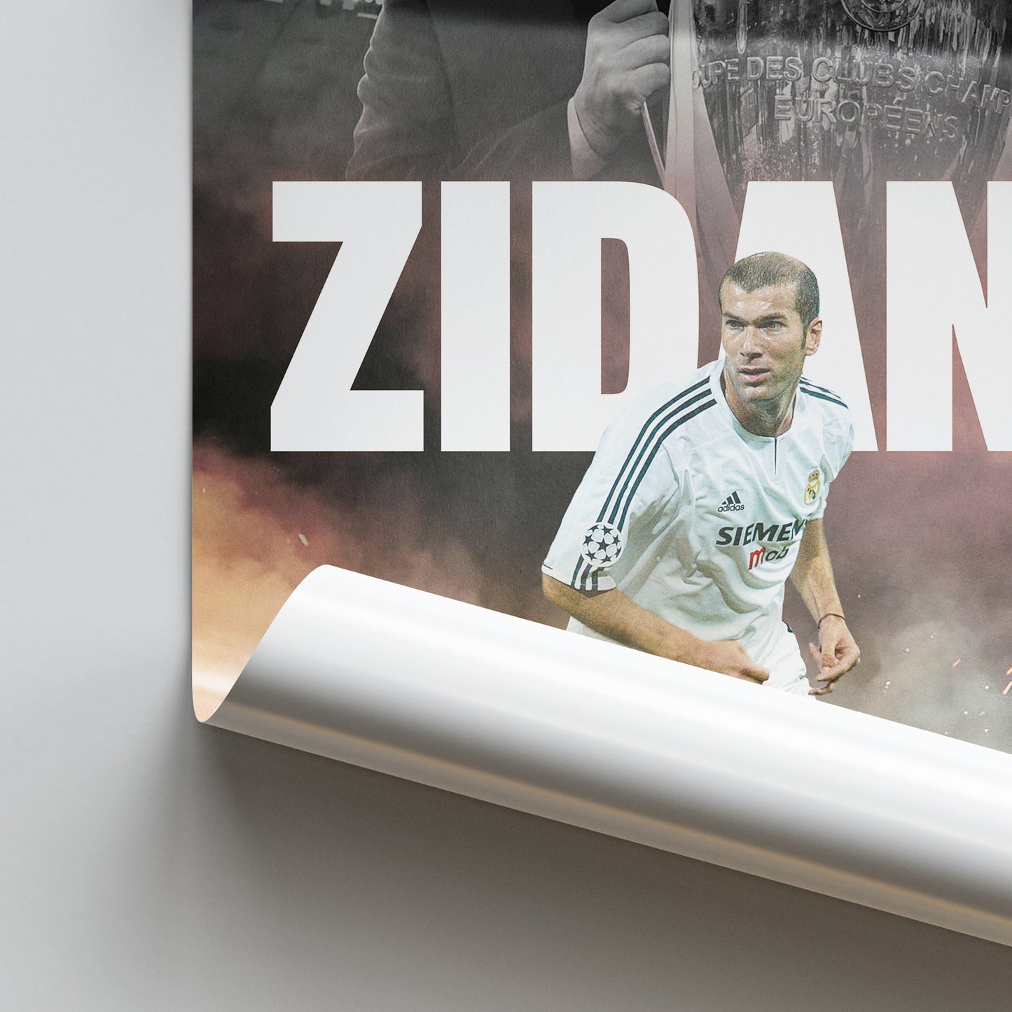 Zinedine Zidane - Real Madrid Poster