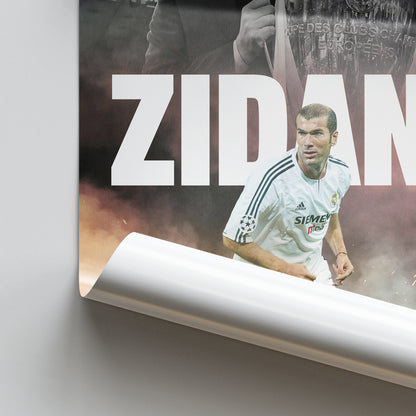 Zinedine Zidane - Real Madrid Poster