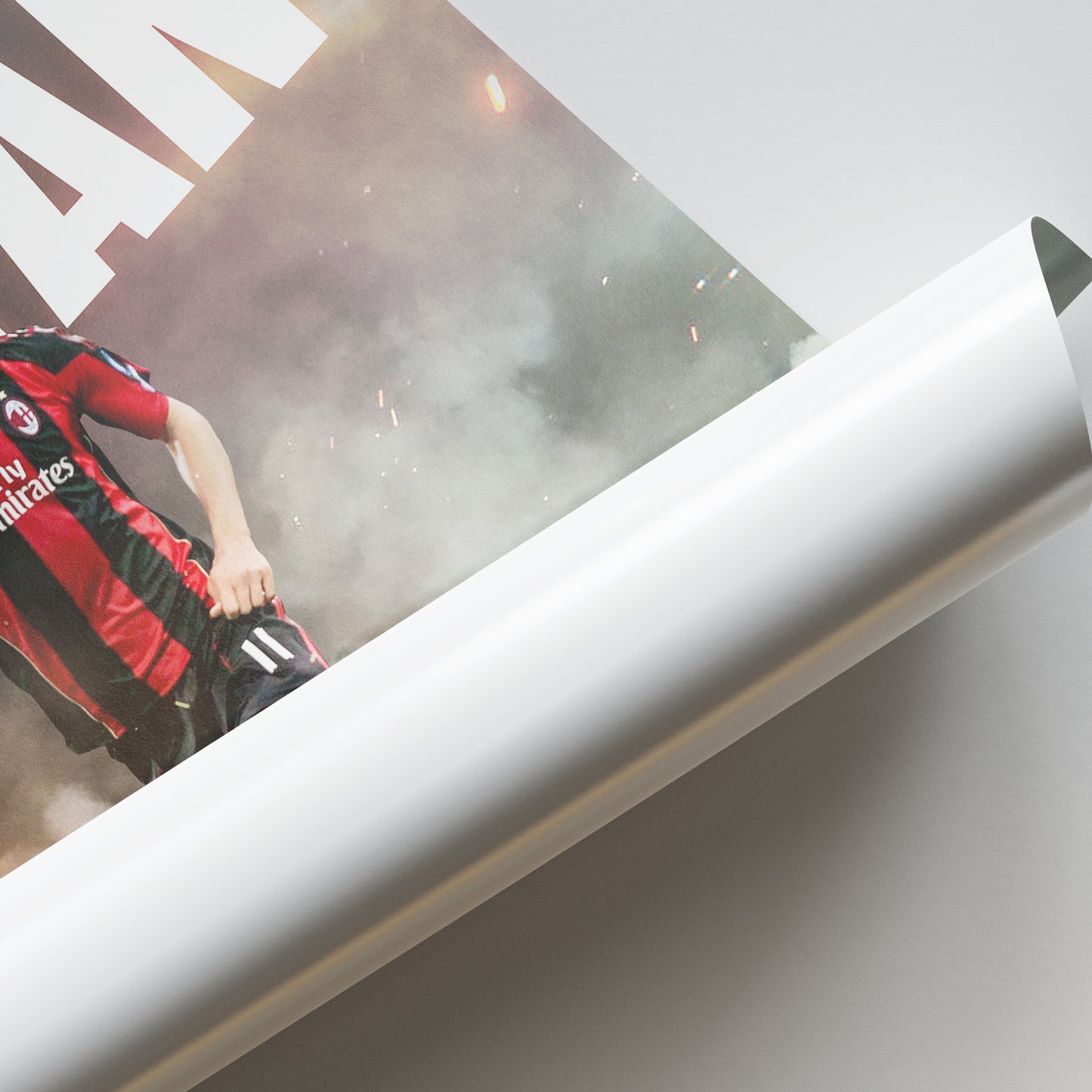 Zlatan Ibrahimovic - AC Milan Poster