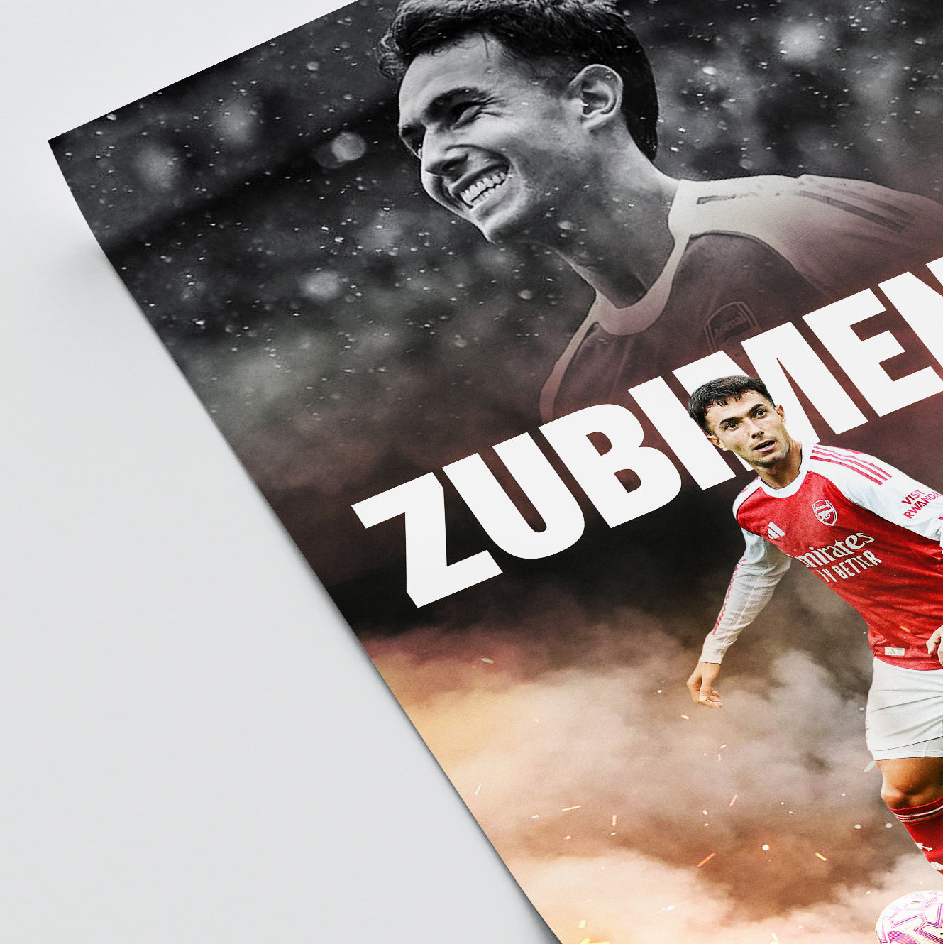 Martín Zubimendi - Arsenal Poster