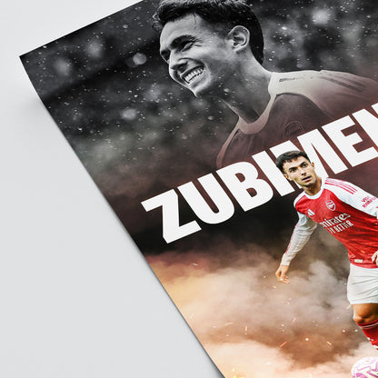 Martín Zubimendi - Arsenal Poster