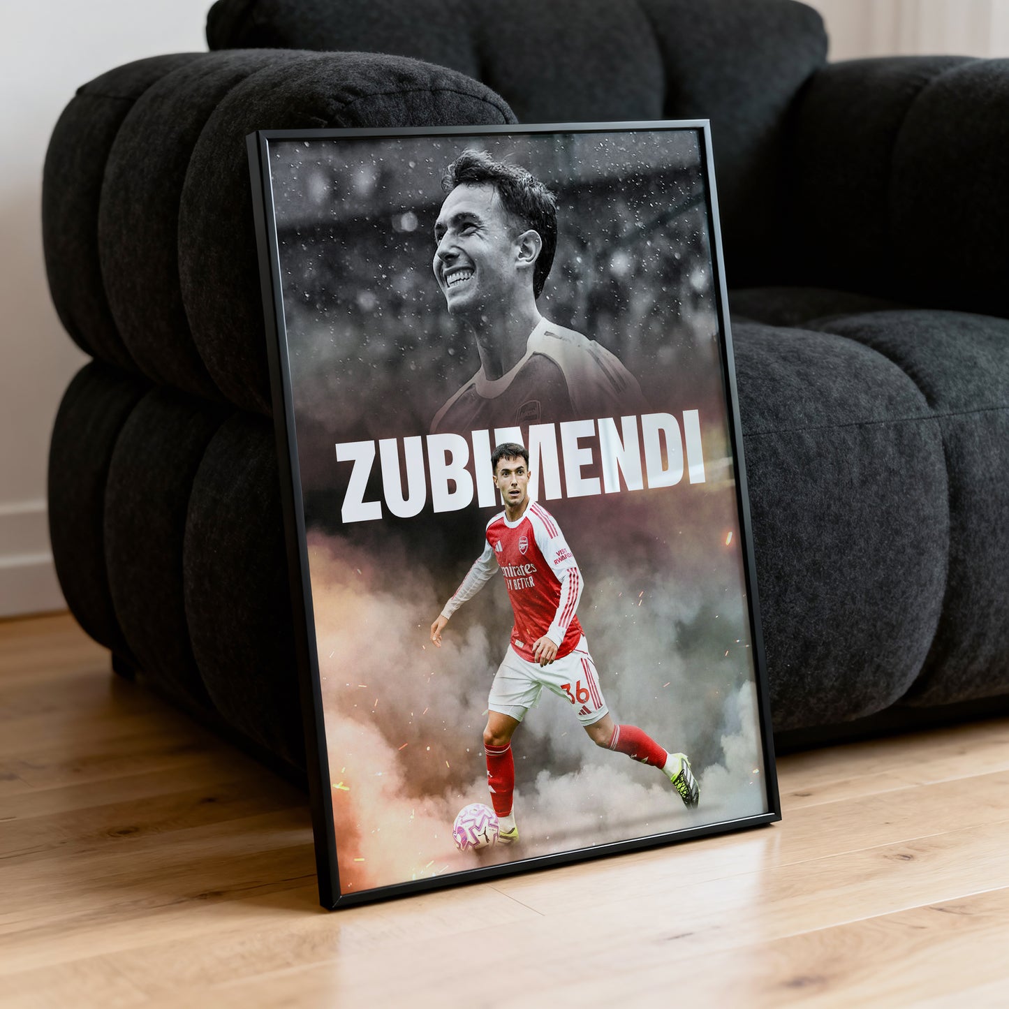 Martín Zubimendi - Arsenal Poster
