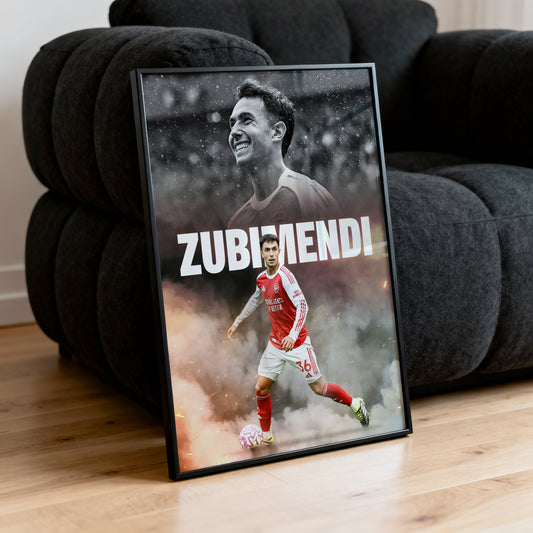 Martín Zubimendi - Arsenal Poster