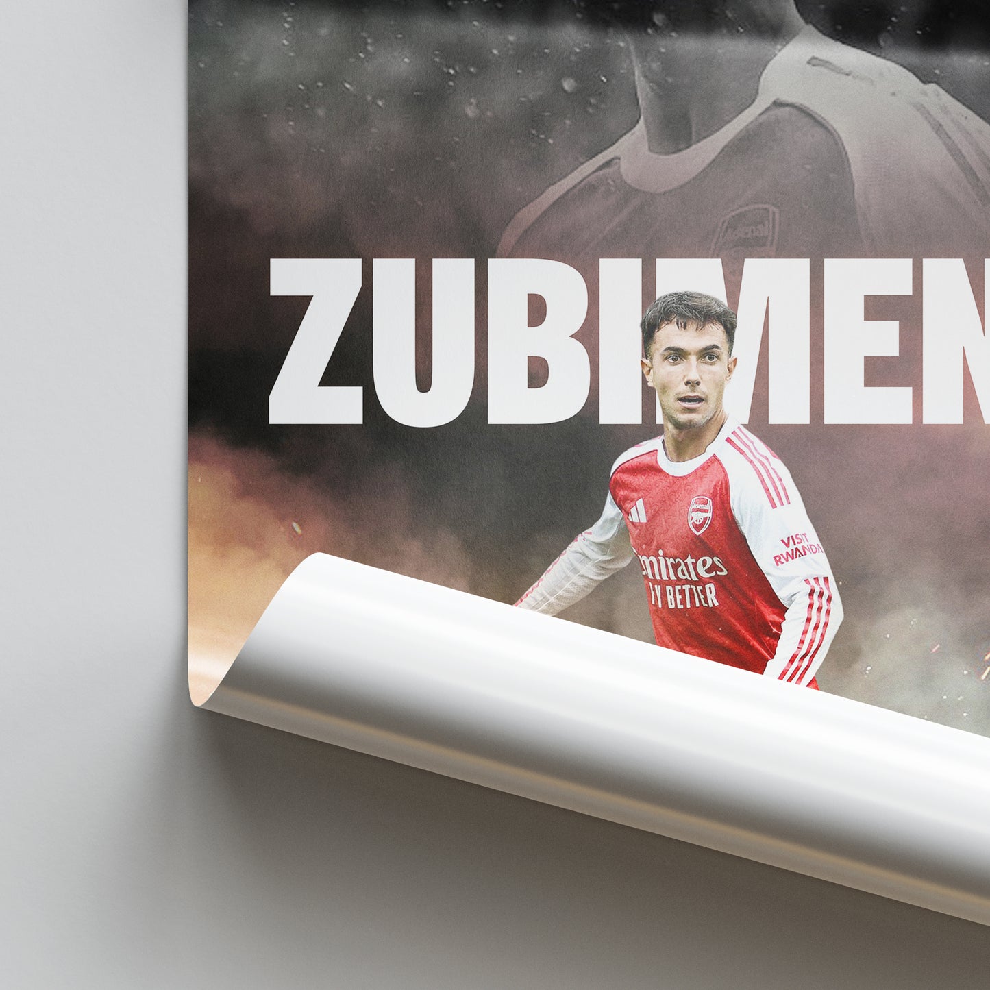 Martín Zubimendi - Arsenal Poster