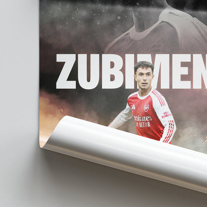 Martín Zubimendi - Arsenal Poster